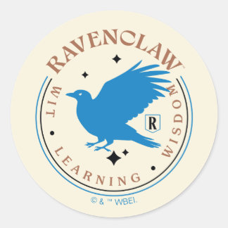 RAVENCLAW™ Blue Eagle House Pride Badge Runt Klistermärke