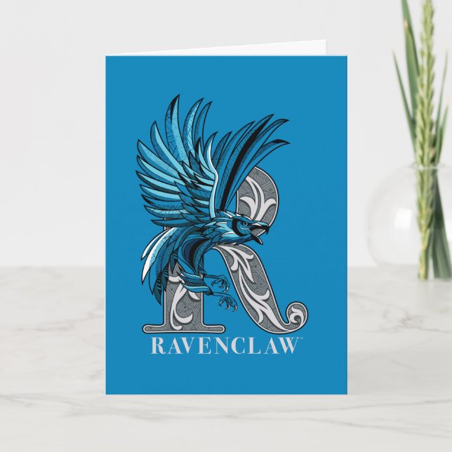RAVENCLAW™ Crosshatched Emblem Kort (Framsida)