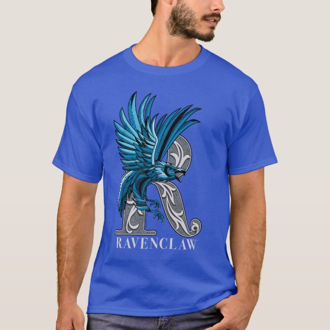 RAVENCLAW™ Crosshatched Emblem T Shirt (Framsida)