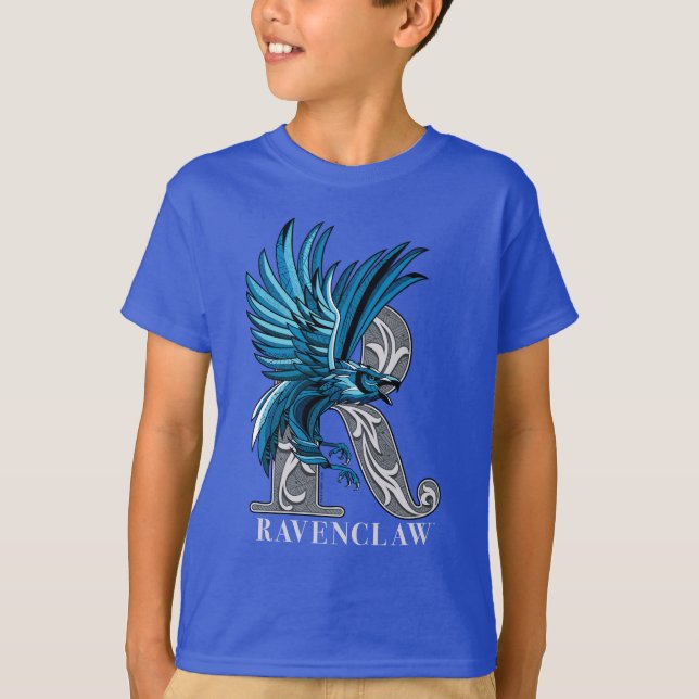 RAVENCLAW™ Crosshatched Emblem T Shirt (Framsida)
