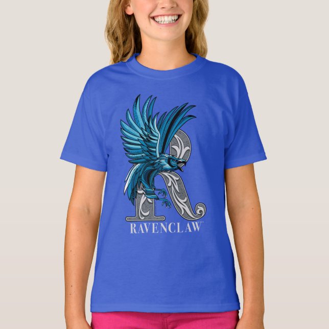 RAVENCLAW™ Crosshatched Emblem T Shirt (Framsida)