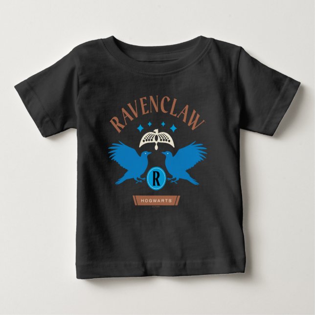 RAVENCLAW™ House Double Eagle Diadem Graphic T Shirt (Framsida)