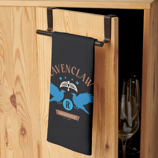RAVENCLAW™ House Dubbla Eagle Diadem Graphic Kökshandduk (Thirds Fold)