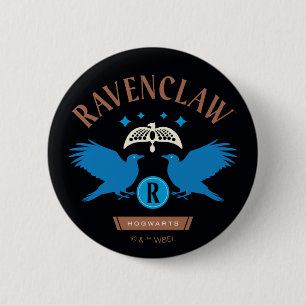 RAVENCLAW™ Hus Dubbelörn Diadem Grafisk Knapp