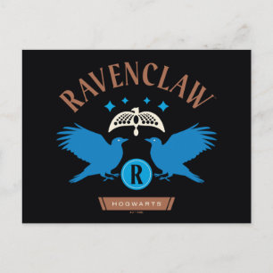 RAVENCLAW™ Hus Dubbelörn Diadem Grafisk Vykort