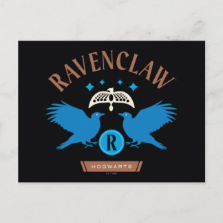 RAVENCLAW™ Hus Dubbelörn Diadem Grafisk Vykort