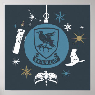 RAVENCLAW™ Julgrann Grafik Poster