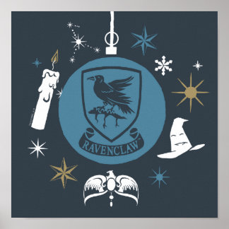 RAVENCLAW™ Julgrann Grafik Poster