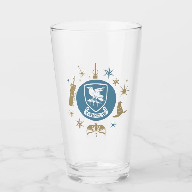 RAVENCLAW™ Julprydnad med grafik Glaskopp (Framsida)