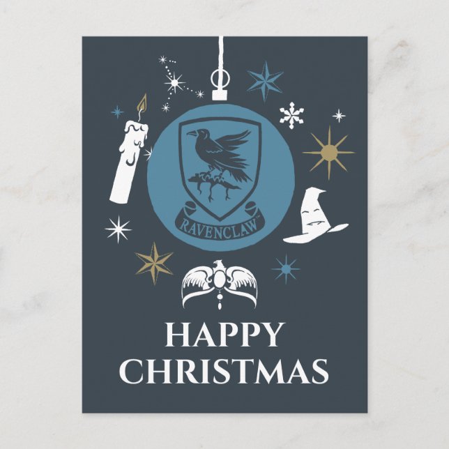 RAVENCLAW™ Julpynt Grafik Helg Vykort (Framsida)