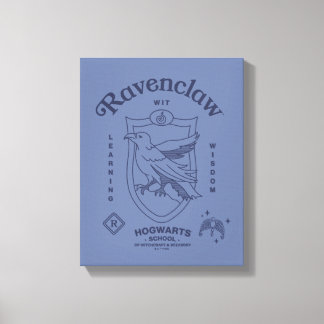 RAVENCLAW™ Klockhet Lärande Visdom Vapen Canvastryck