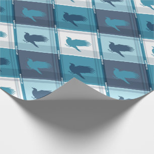 RAVENCLAW™ Tartan Play Mönster Presentpapper