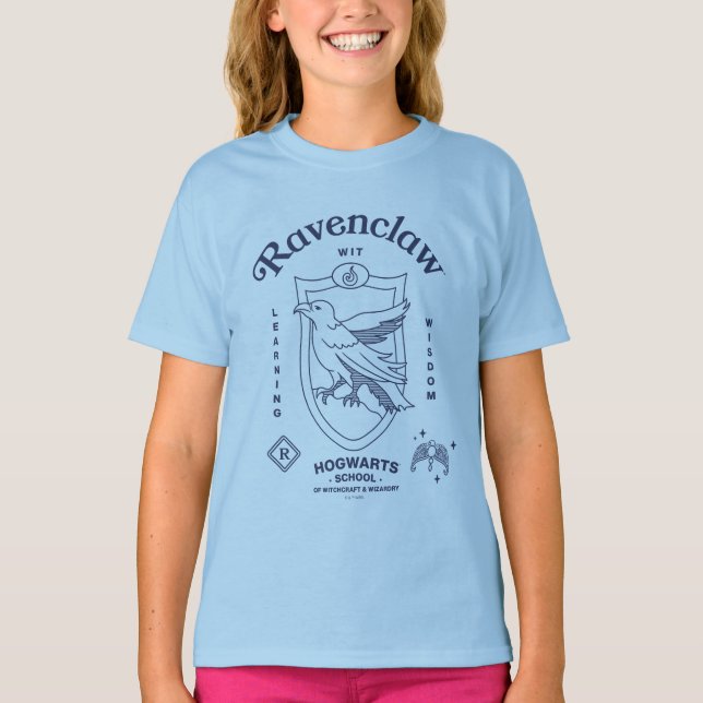 RAVENCLAW™ Vett Lärande Visdomskrönster T Shirt (Framsida)