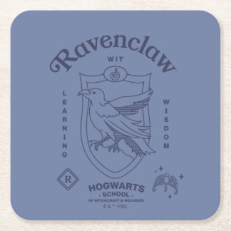 RAVENCLAW™ Vishets Lärande Vett Kröningsvapen Underlägg Papper Kvadrat