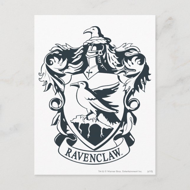 Ravenclaws vapenmärke vykort (Framsida)