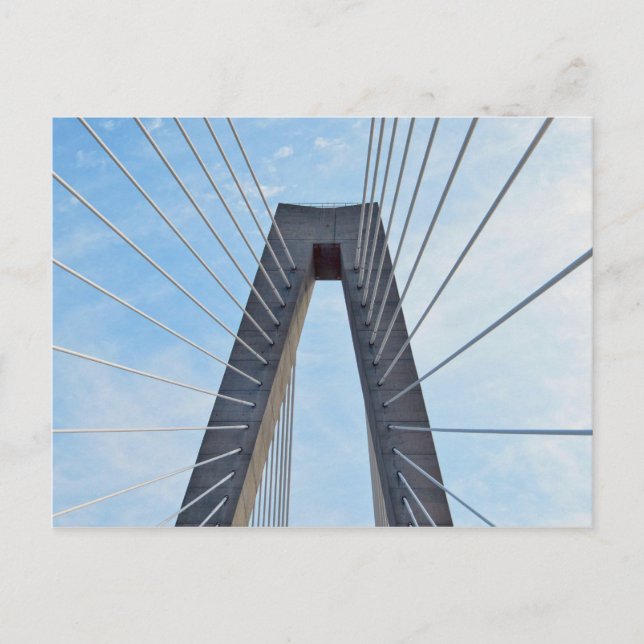 Ravenel Bridge, Charleston, South Carolina Vykort (Framsida)