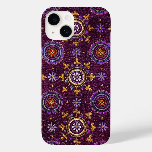 RAVENNA BYZANTINE MOSAICS,STAR,LILA STARRY NIGHT (Baksida)