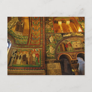 Ravenna, Italien Mosaics Postcard Vykort