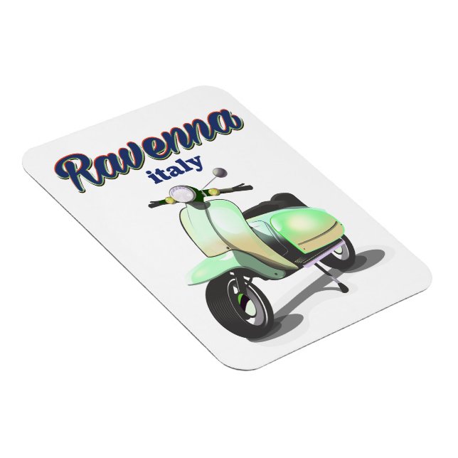 Ravenna Italien vintage Resaaffisch Magnet (Högersidan)