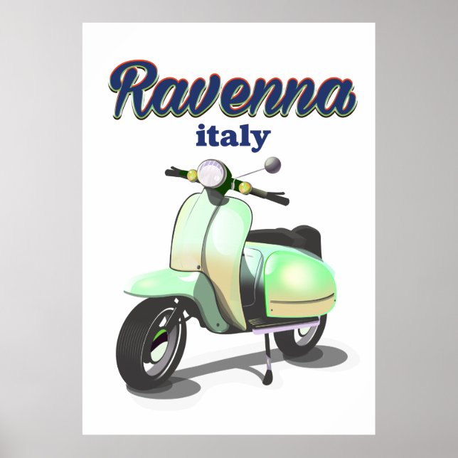 Ravenna Italien vintage Resaaffisch Poster (Framsidan)