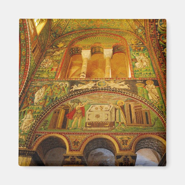 Ravenna mosaic, Italien Magnet (Framsidan)