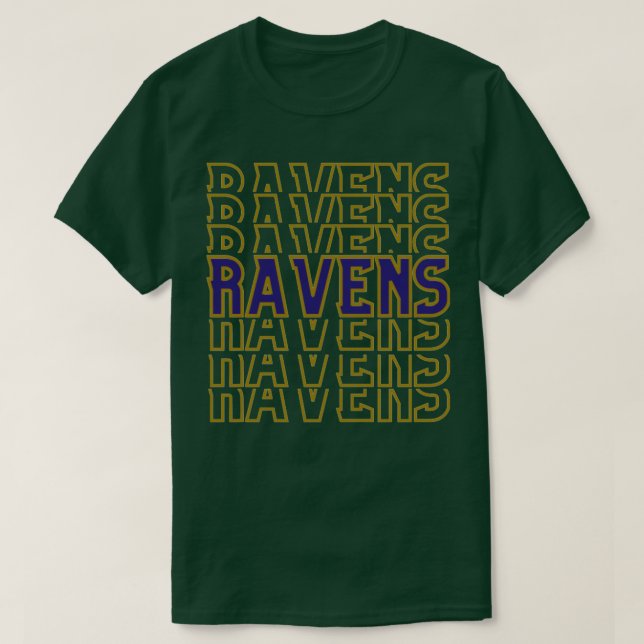 Ravens 3 t shirt (Design framsida)