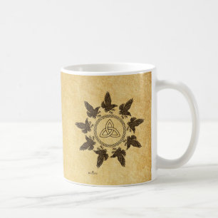 Ravens Circle Dance Kaffemugg