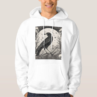 Raven's Embrace: En Dance of Döskallars and Ro Hoodie