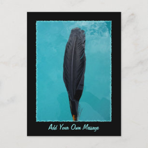 Raven's Feather Vykort