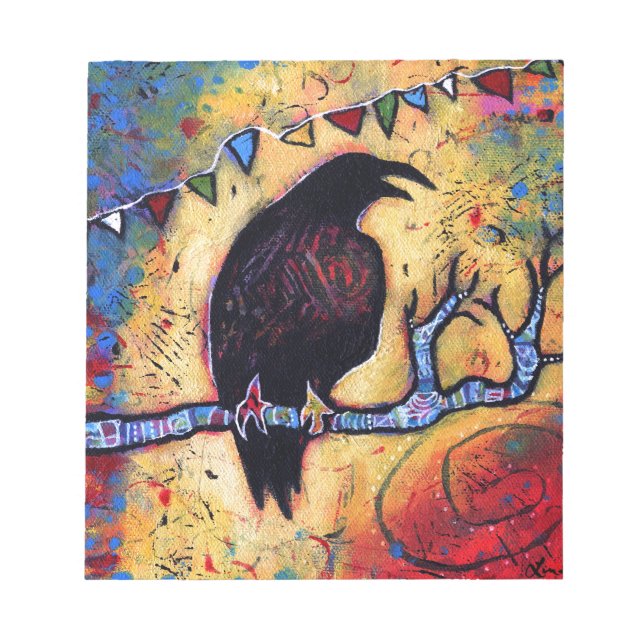 Raven's Gift Anteckningsblock (Framsida)