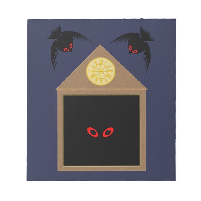 Ravens Halloween är ovänlig Anteckningsblock (Framsida)