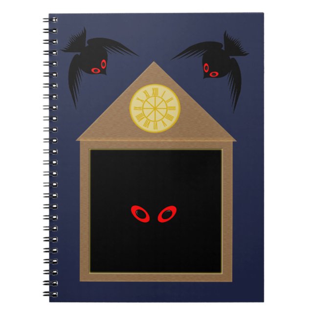 Ravens Halloween är ovänlig Anteckningsbok (Framsidan)