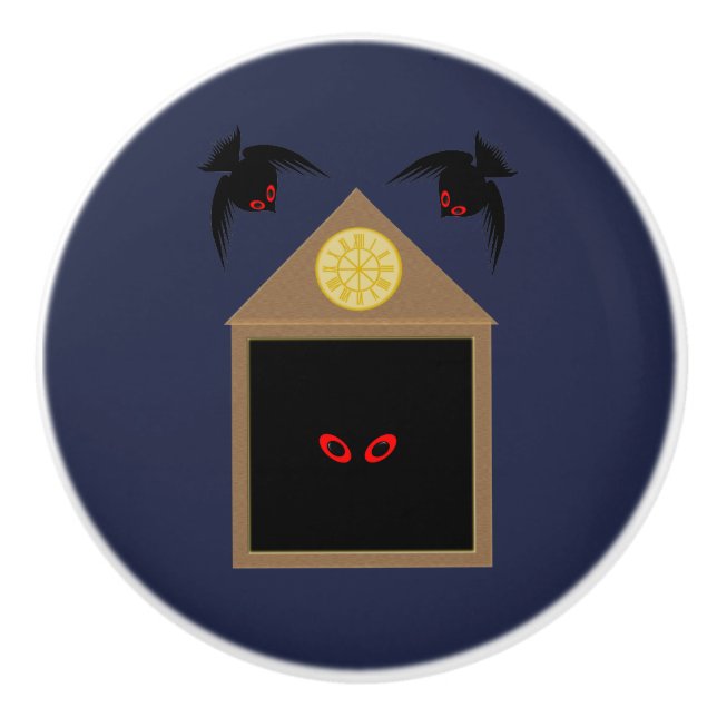Ravens Halloween är ovänlig Knopp (Framsidan)