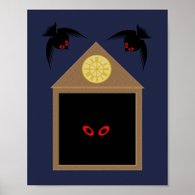 Ravens Halloween är ovänlig Poster (Framsidan)