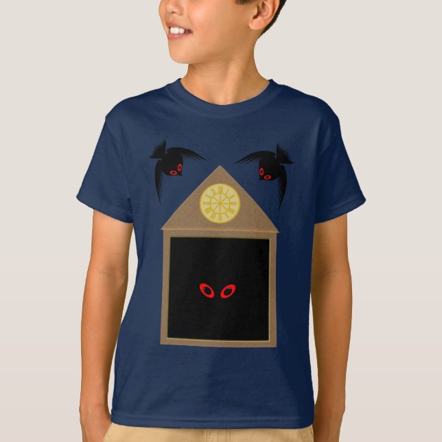 Ravens Halloween är ovänlig T Shirt (Framsida)