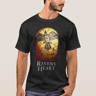 Ravens hjärtaskjorta tee shirt