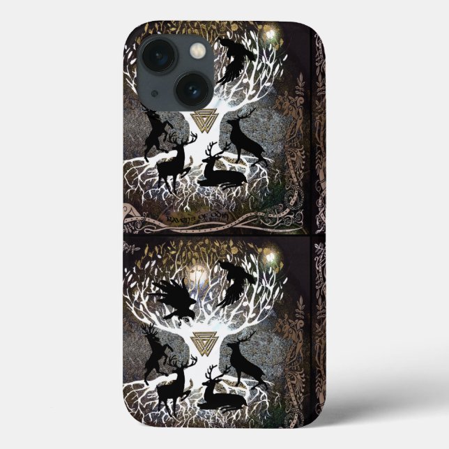 Ravens iphone case (Baksida)