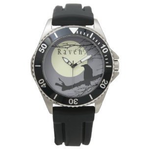 Ravens måneur armbandsur
