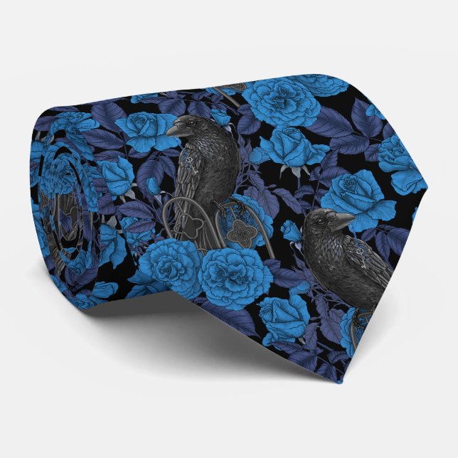Ravens och Blue ro Slips (Rullad)