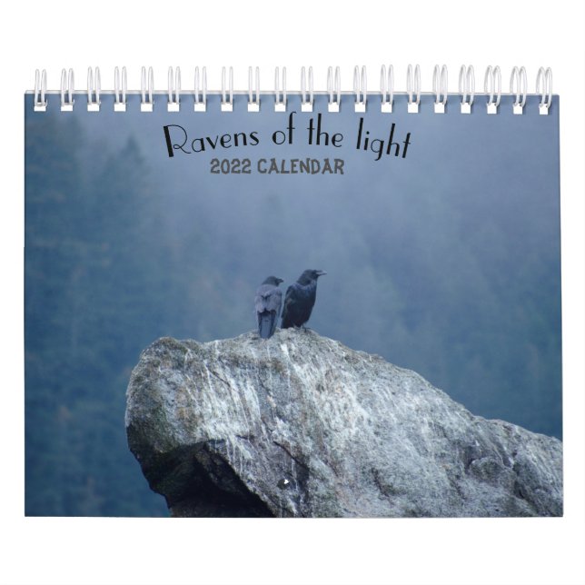 Ravens of the Light 2022 Calendar Kalender (Omslag)