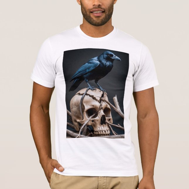 Raven's Rest Skeleton Reverie T Shirt (Framsida)