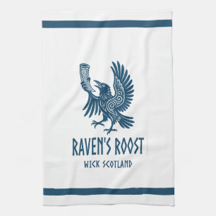 Raven's Roost Pub Wick Skottland Kökshandduk