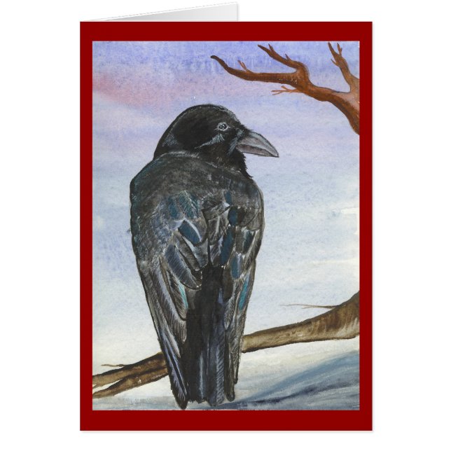 Ravens skymning OBS kort (Framsidan)