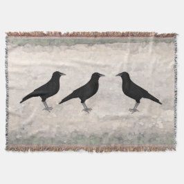 Ravens Throw Blanket Filt
