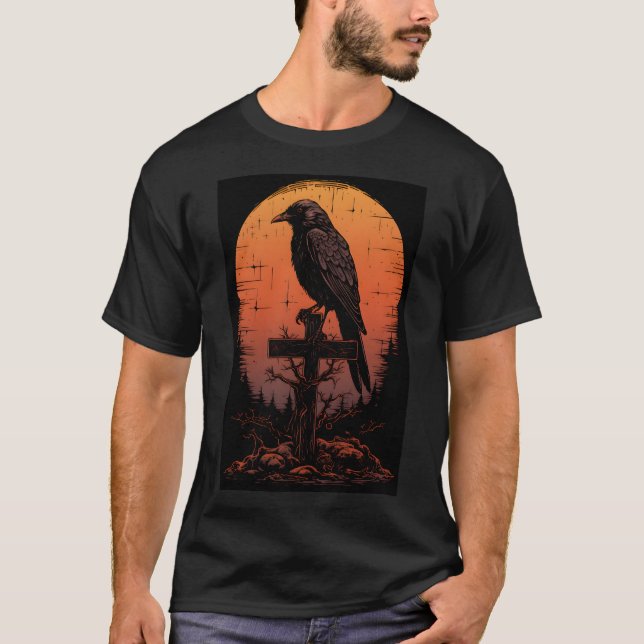 Raven's Vigil T Shirt (Framsida)