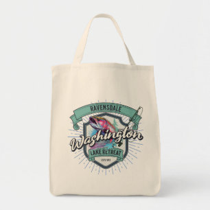 Ravensdale (Sjö Retreat), Washington Tote Bag Tygkasse