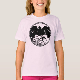 Ravenskjorta för barn Ravenskrud Konsthantverk för T Shirt