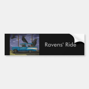 Ravenss ritt bildekal
