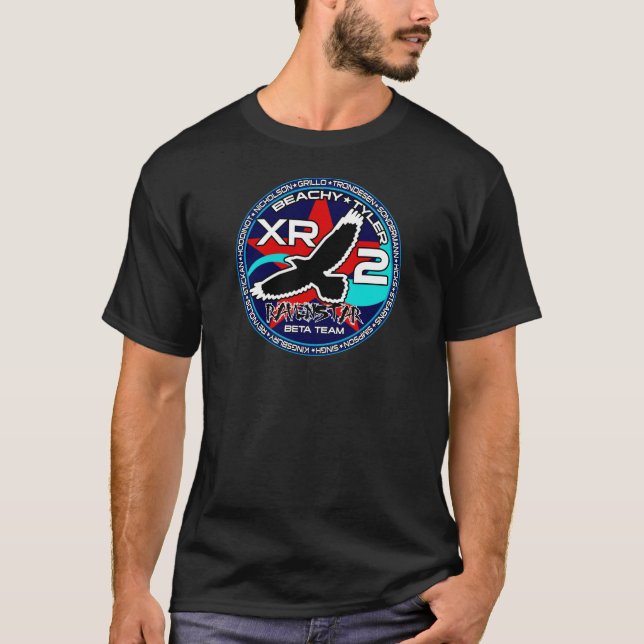 Ravenstar mk1 Beta lag Tee Shirt (Framsida)