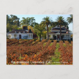 Ravenswood Livermore California Products Vykort